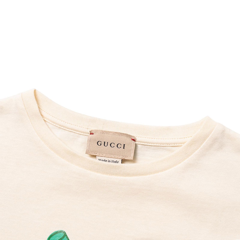 Gucci Fruit Embroidered T-Shirt — фото 5