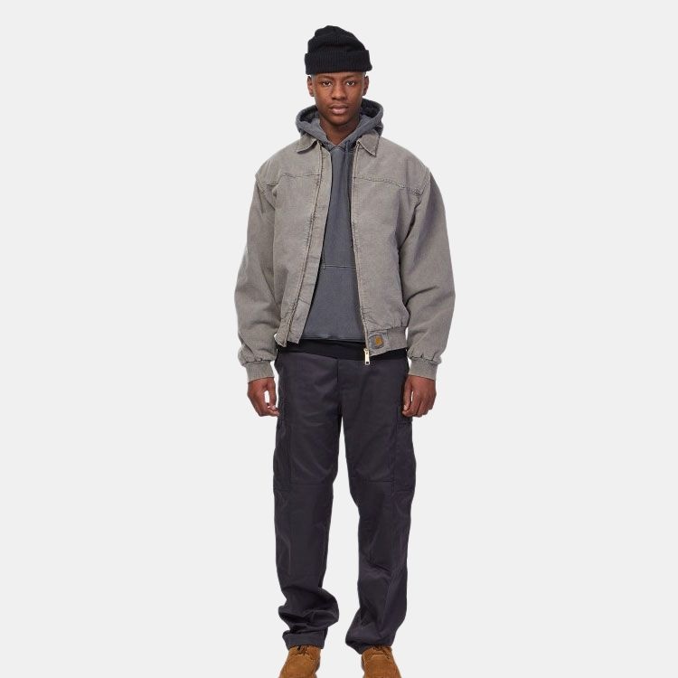 Carhartt WIP Santa Fe Jacket Grey — фото 4