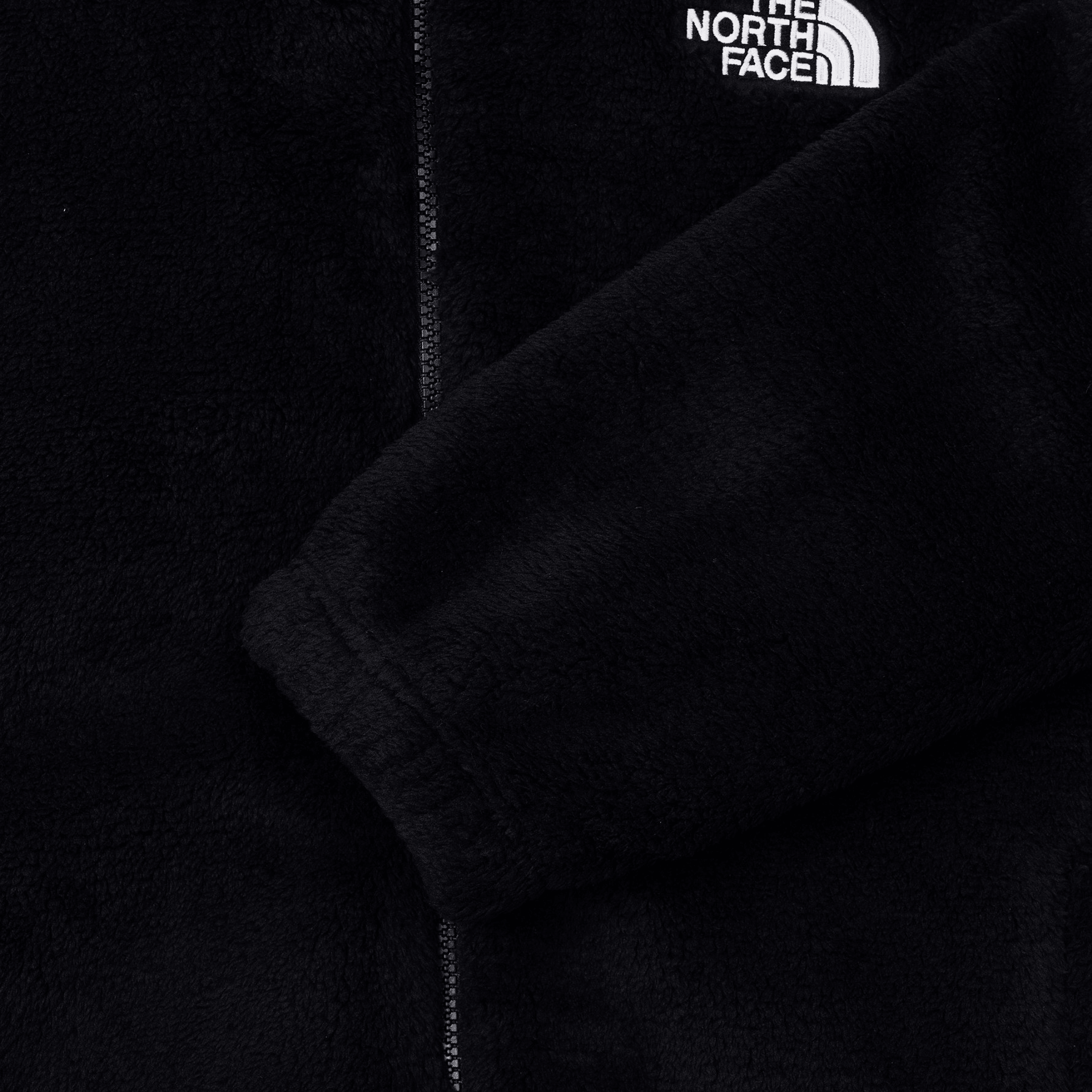 The North Face Comfy Alpha Fleece Zip Up Black — фото 3