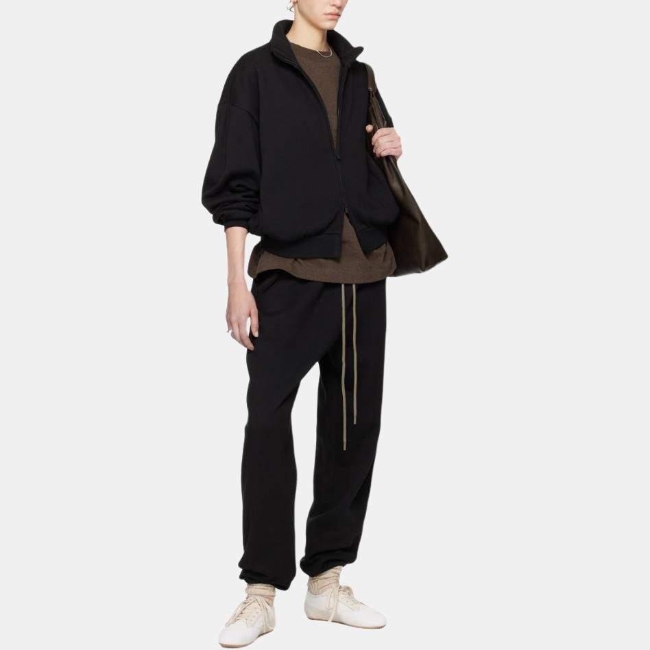 Fear Of God Essentials Zip Up Jacket Black — фото 2