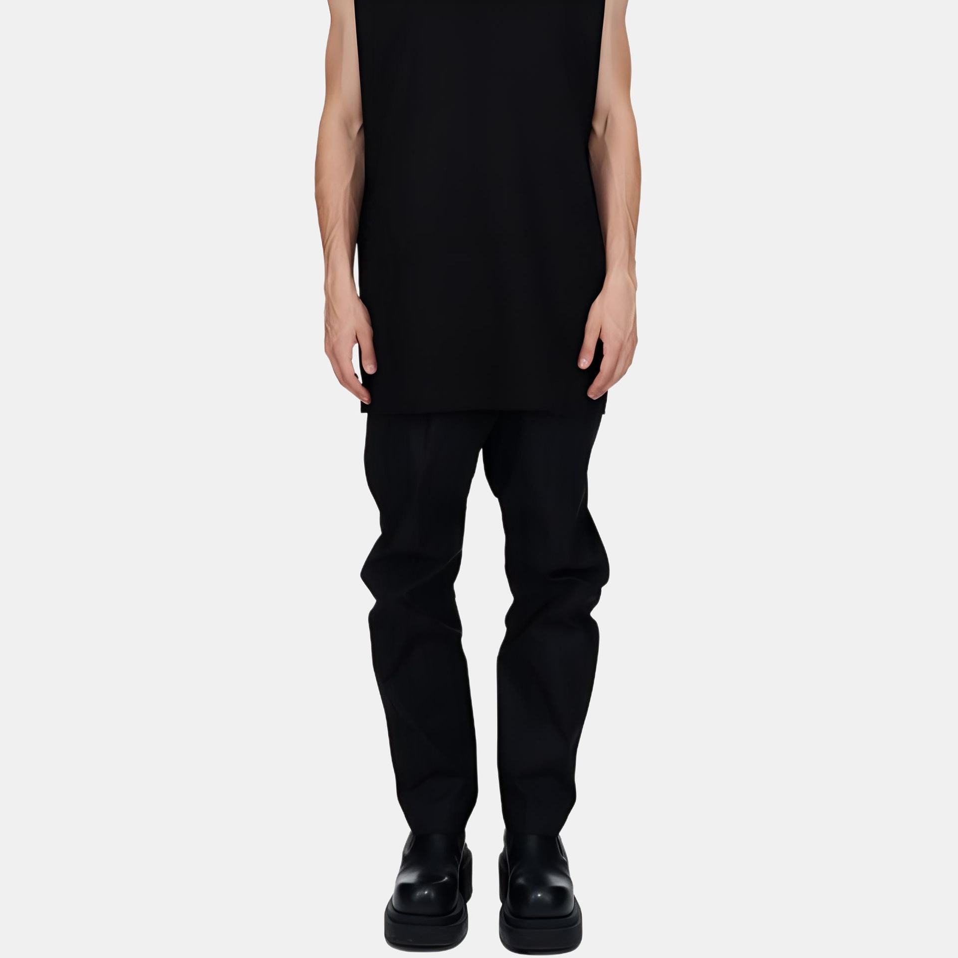 Rick Owens RO FW24 Black Pants — фото 2