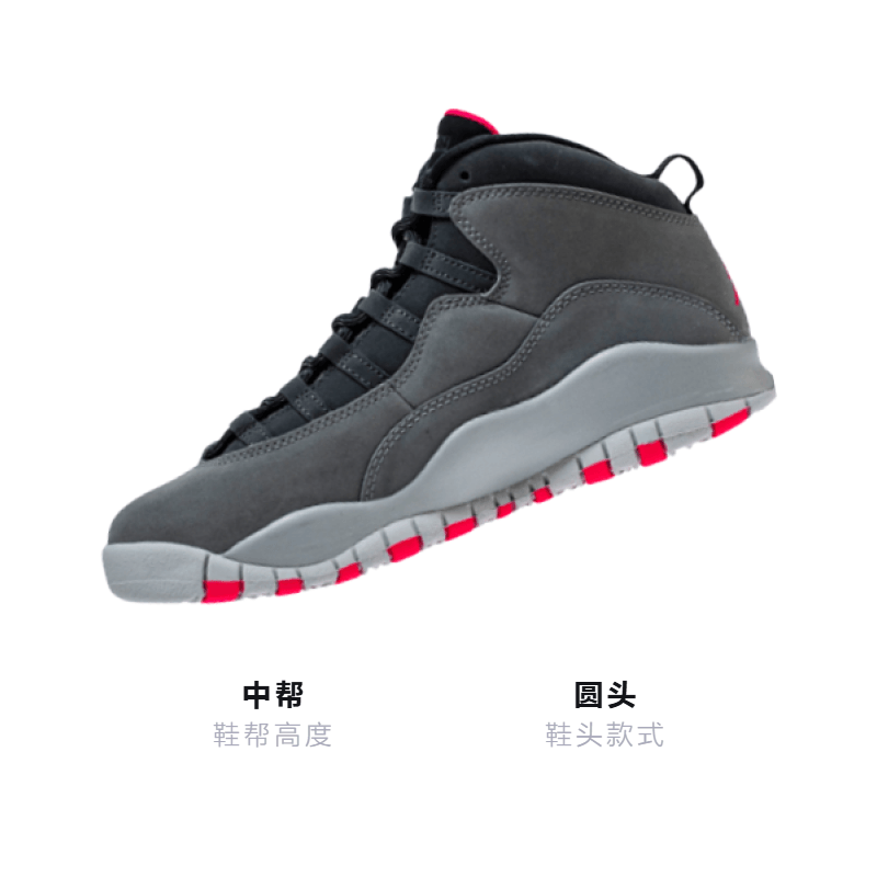 Jordan Air Jordan 10 Retro Rush Pink GS — фото 2