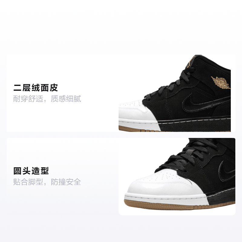 Jordan Air Jordan 1 Mid GS — фото 1