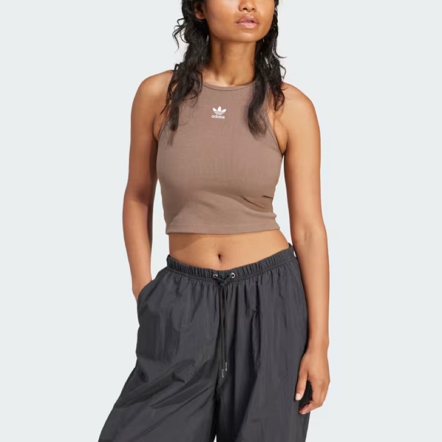 Adidas Essentials Tank Brown — фото 1
