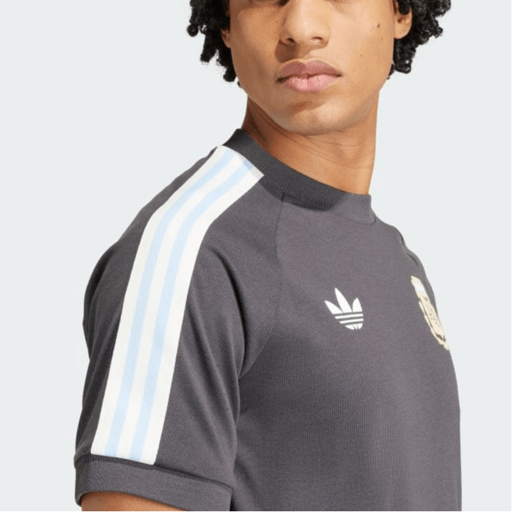 Adidas Originals Retro Jersey Tee Grey — фото 4