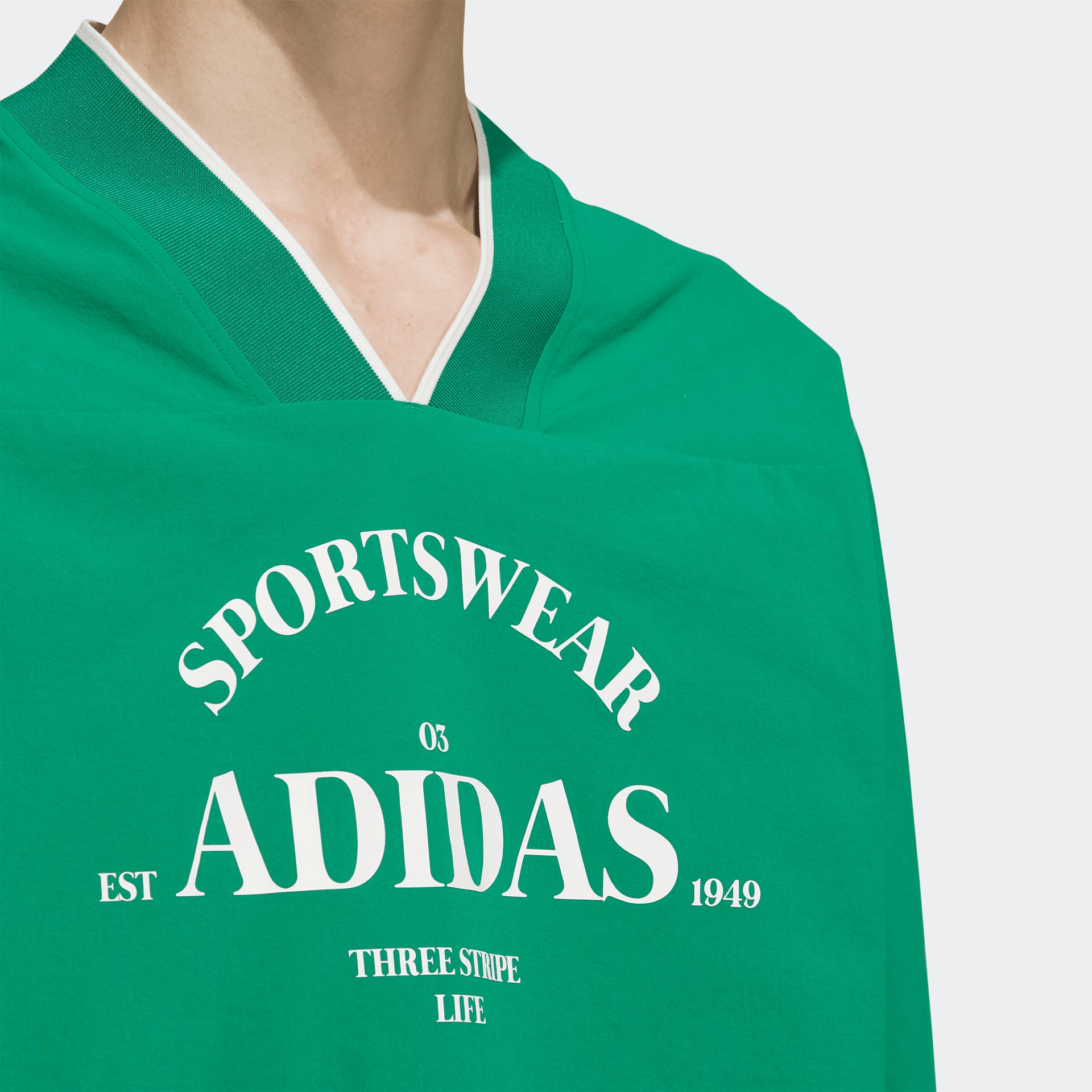 Adidas Verbiage Woven Sweatshirt V — фото 4