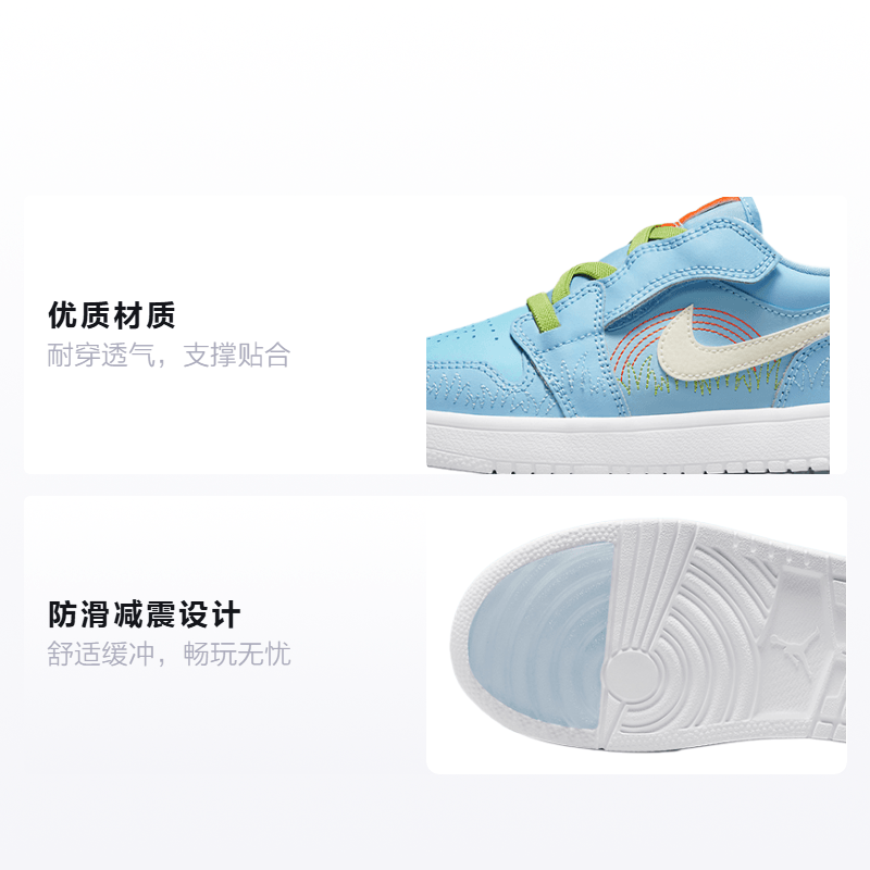 Jordan Air Jordan 1 Blue Stitch — фото 1