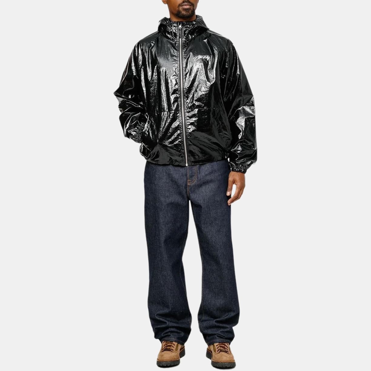 Stussy Beach Shell Coated Ripstop Jacket — фото 8