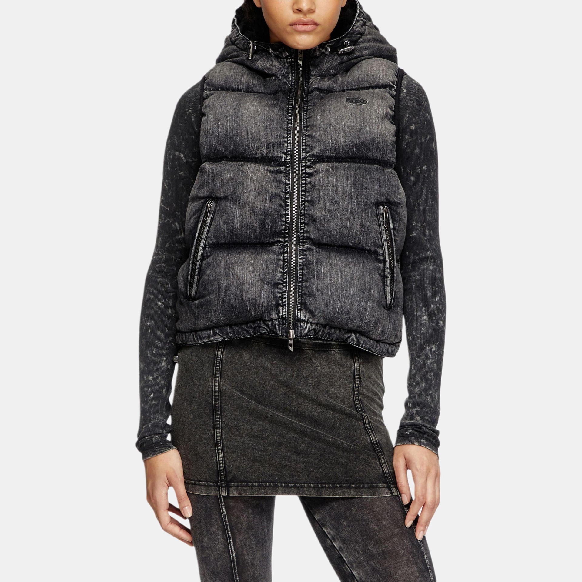 Diesel FW24 Black Vest — фото 3