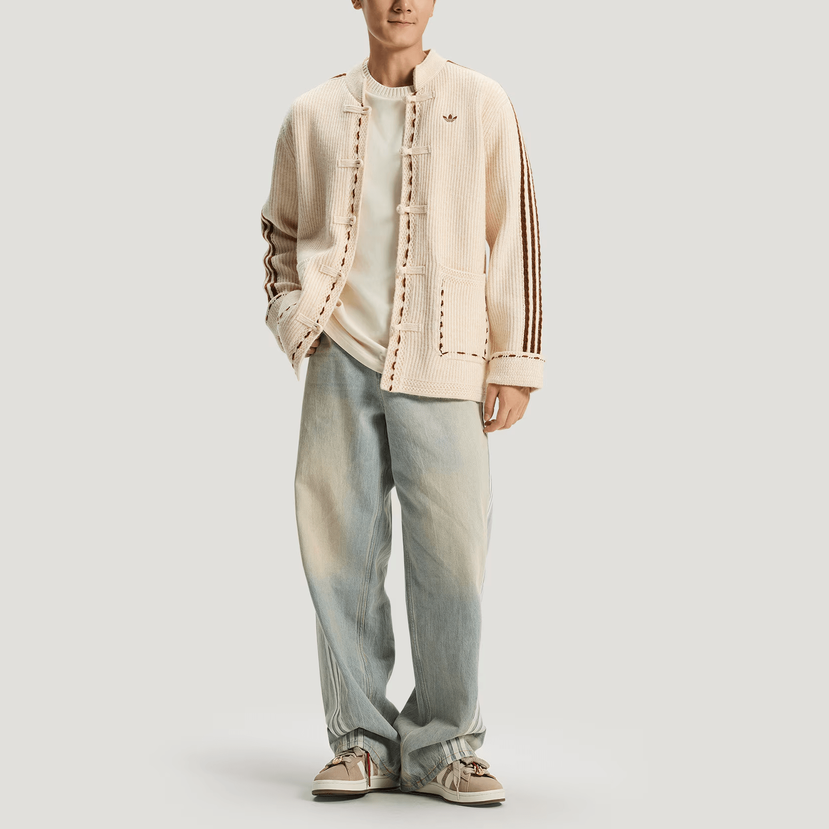adidas originals FW25 Knit Jacket — фото 4