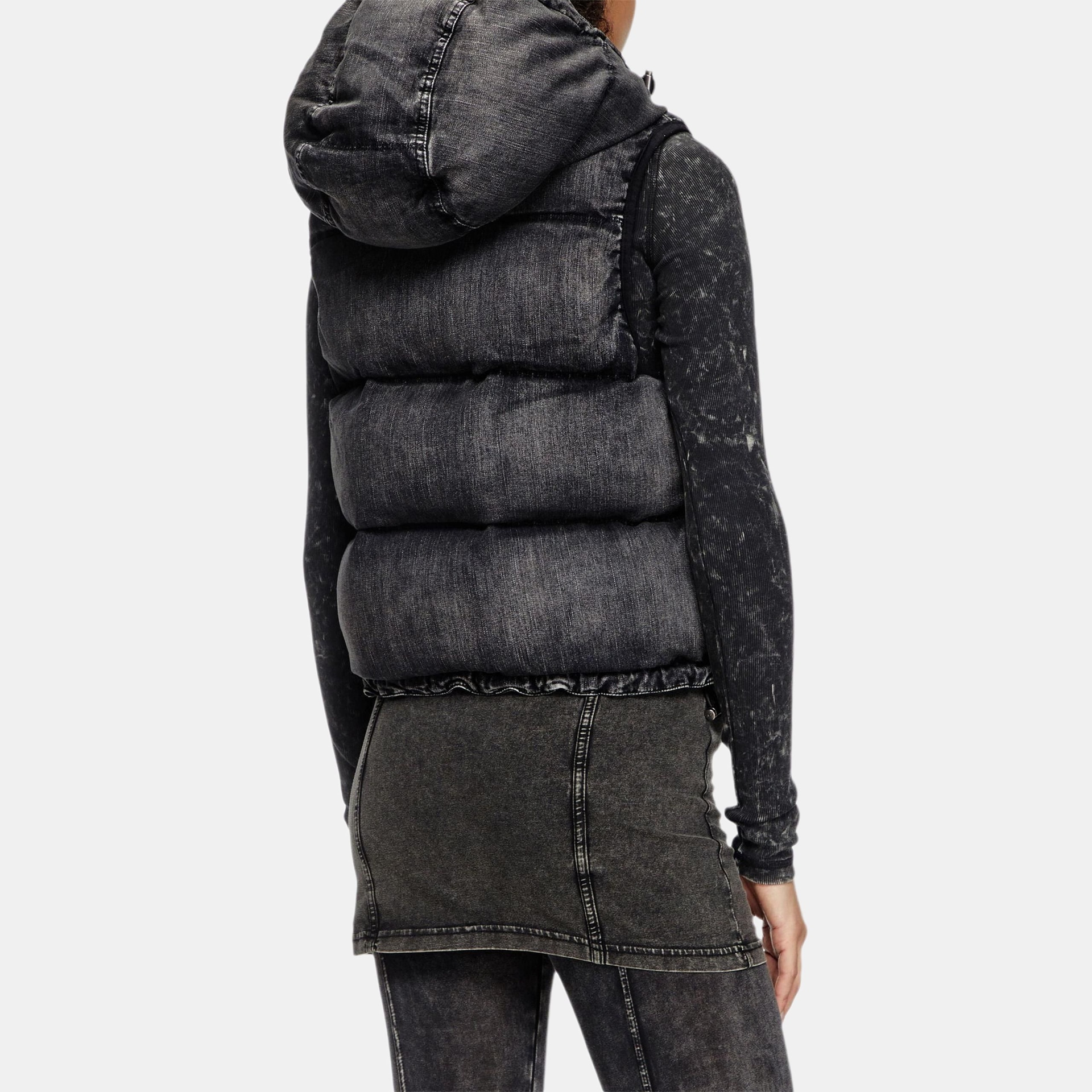 Diesel FW24 Black Vest — фото 4