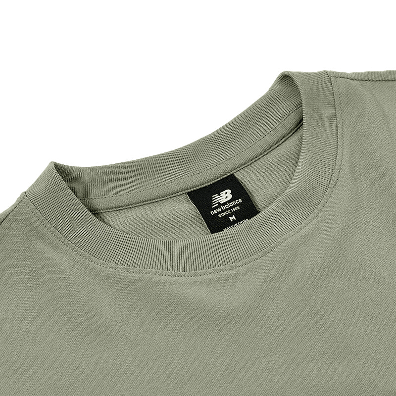 New Balance Crew Neck Tee Deep Green — фото 2