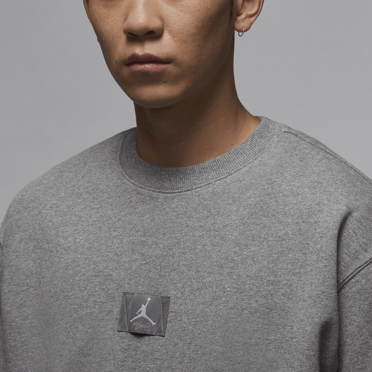 Jordan Flight Fleece Carbon Grey — фото 3
