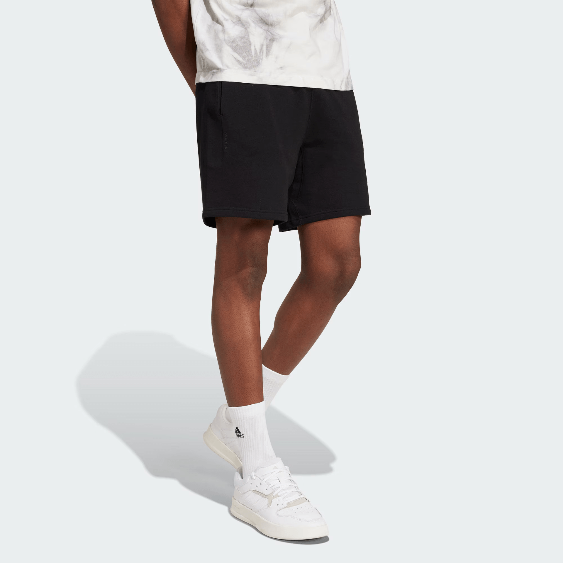 Adidas All Szn French Terry Shorts Black — фото 1