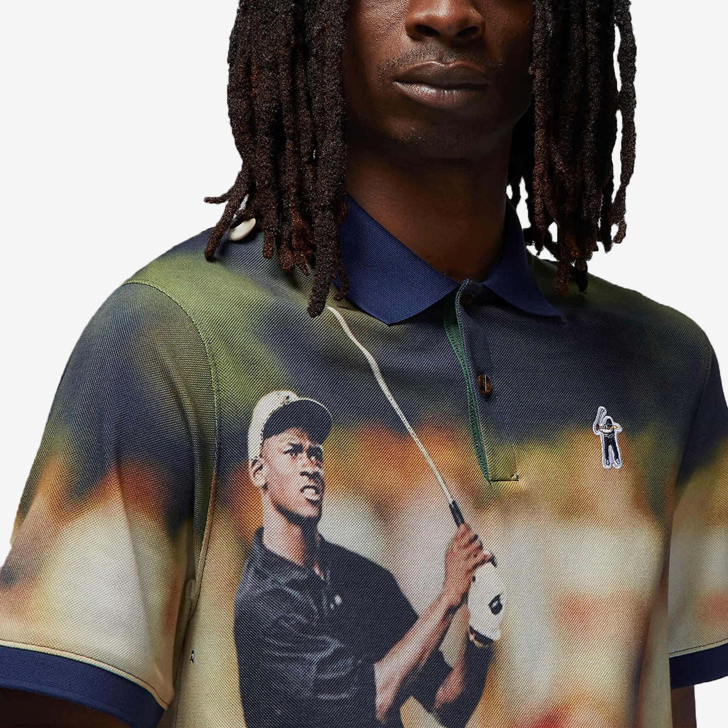 Jordan x Eastside Golf Polo Deep Green — фото 5