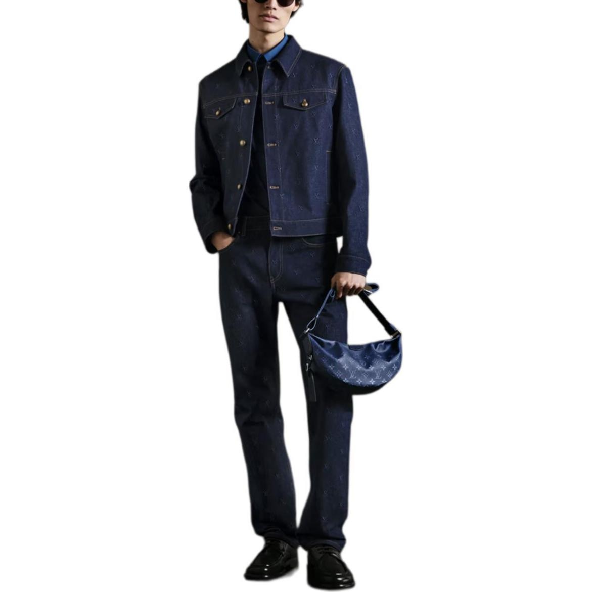 Louis Vuitton Denim Jacket Blue — фото 3
