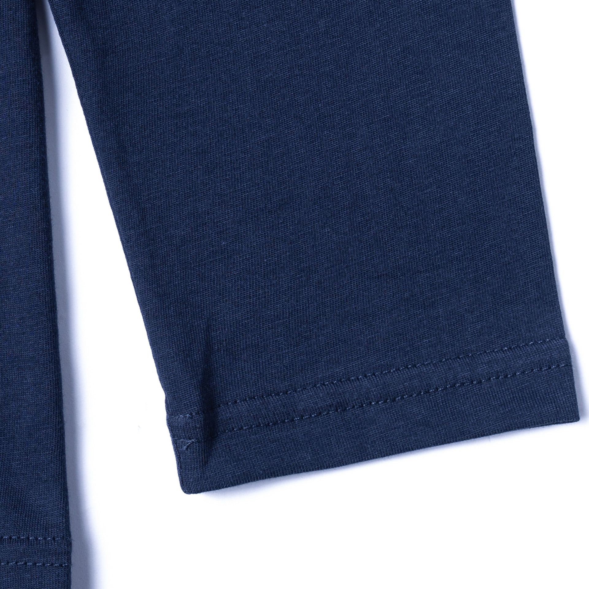 Burberry Logo Crewneck Long Sleeve Tee Navy — фото 5