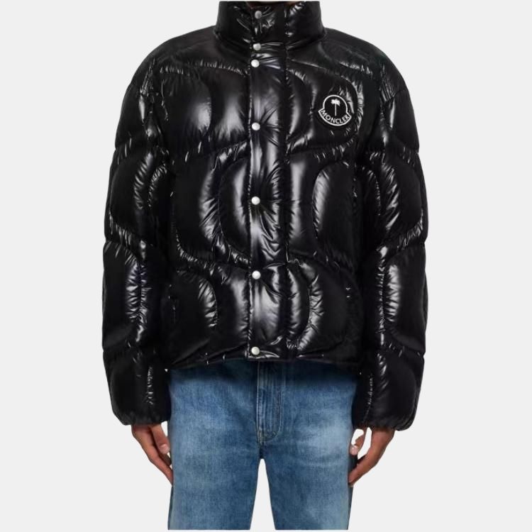 Moncler High Neck Jacket Black — фото 3