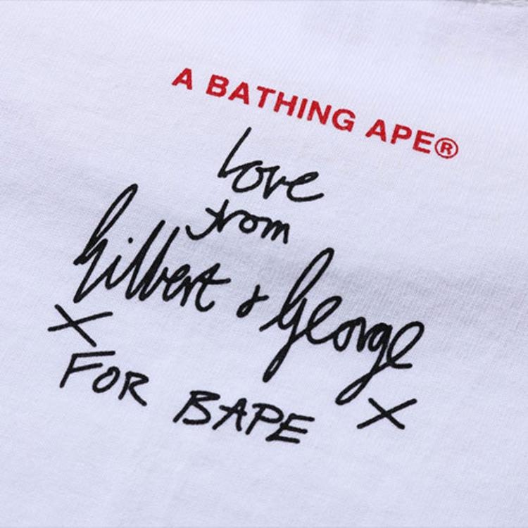 A BATHING APE BAPE x Gilbert & George T-Shirt — фото 3
