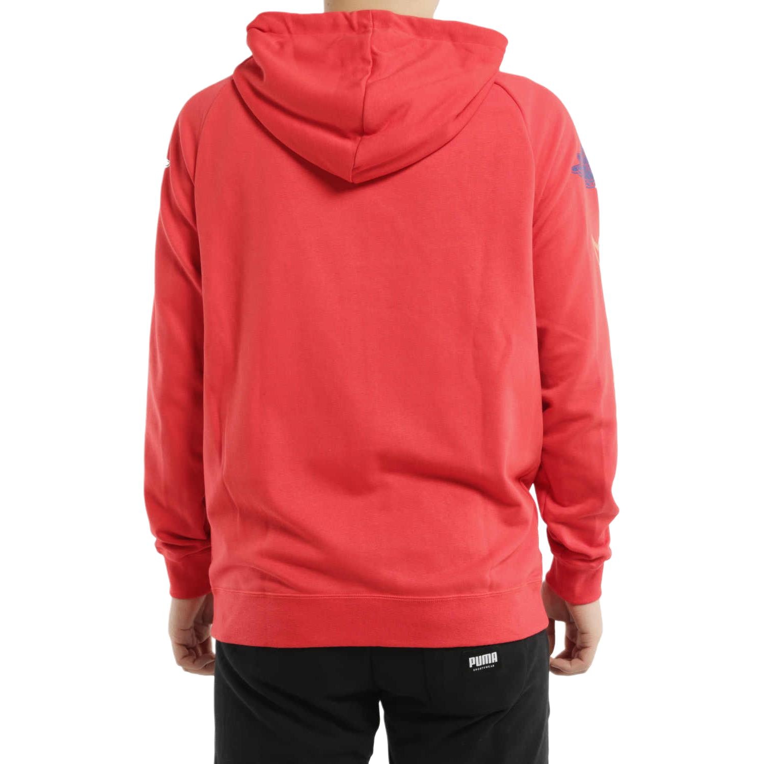 Jordan Logo Zip Hoodie Red — фото 3