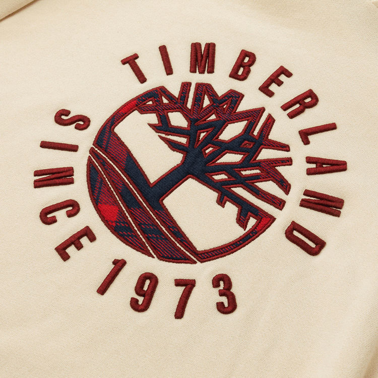 Timberland Fleece Hoodie Light Brown — фото 5