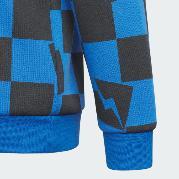 Adidas Knit Warm Crew Sweatshirt Logo — фото 4