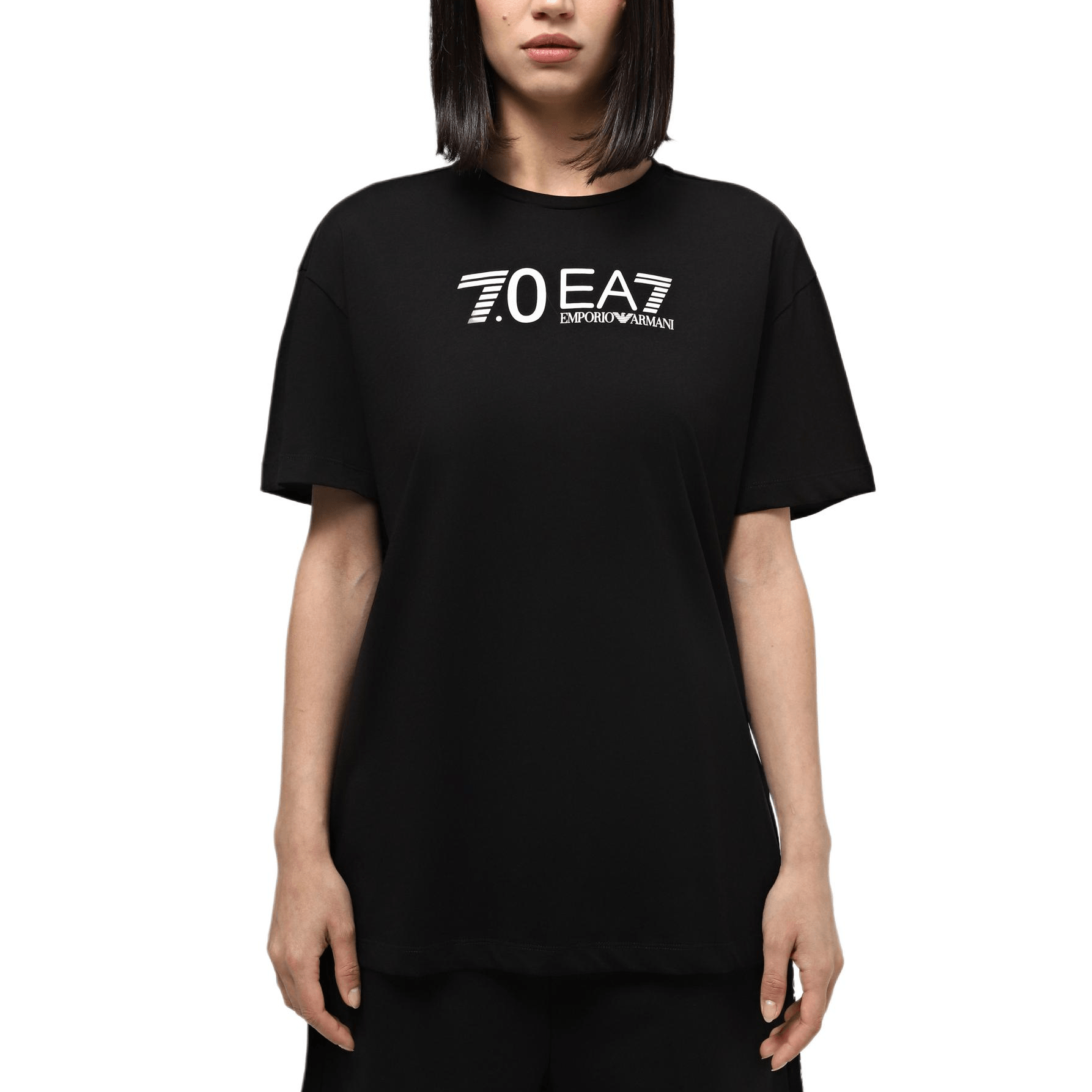 Emporio Armani EA7 Black Tee — фото 3
