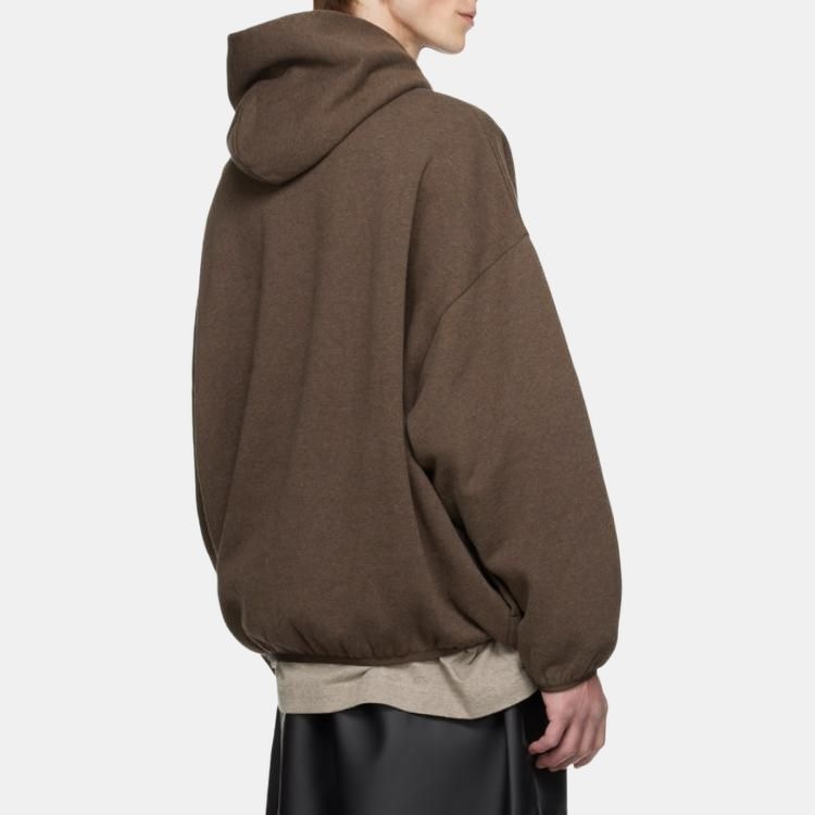 Fear Of God Essentials SS24 Hoodie Heather Wood — фото 3