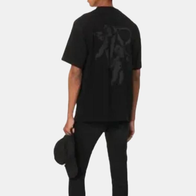 Represent Little Angel Print Crewneck T-Shirt Black — фото 4