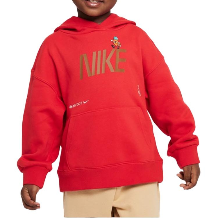 Nike CNY Hoodie Kids University Red — фото 3