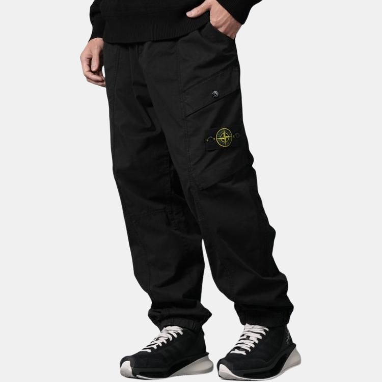 Stone Island Cargo Pants Black — фото 8