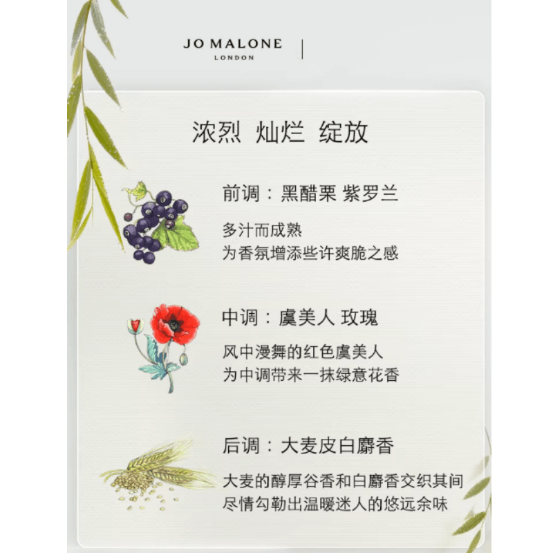 Jo Malone London Jo Malone Poppy & Barley EDC — фото 2