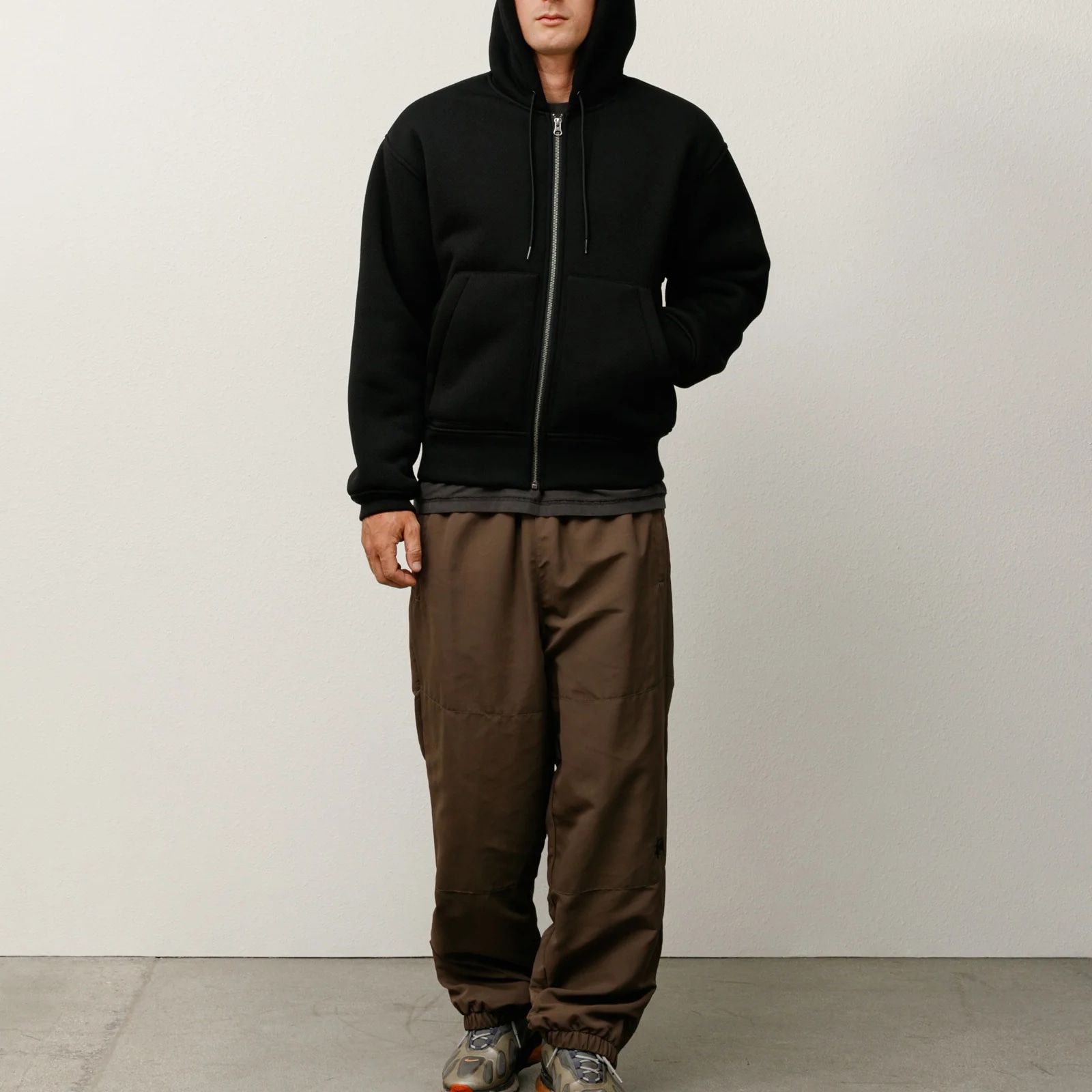 Stussy FW25 FW25 BONDED SHERPA HOODIE logo — фото 8