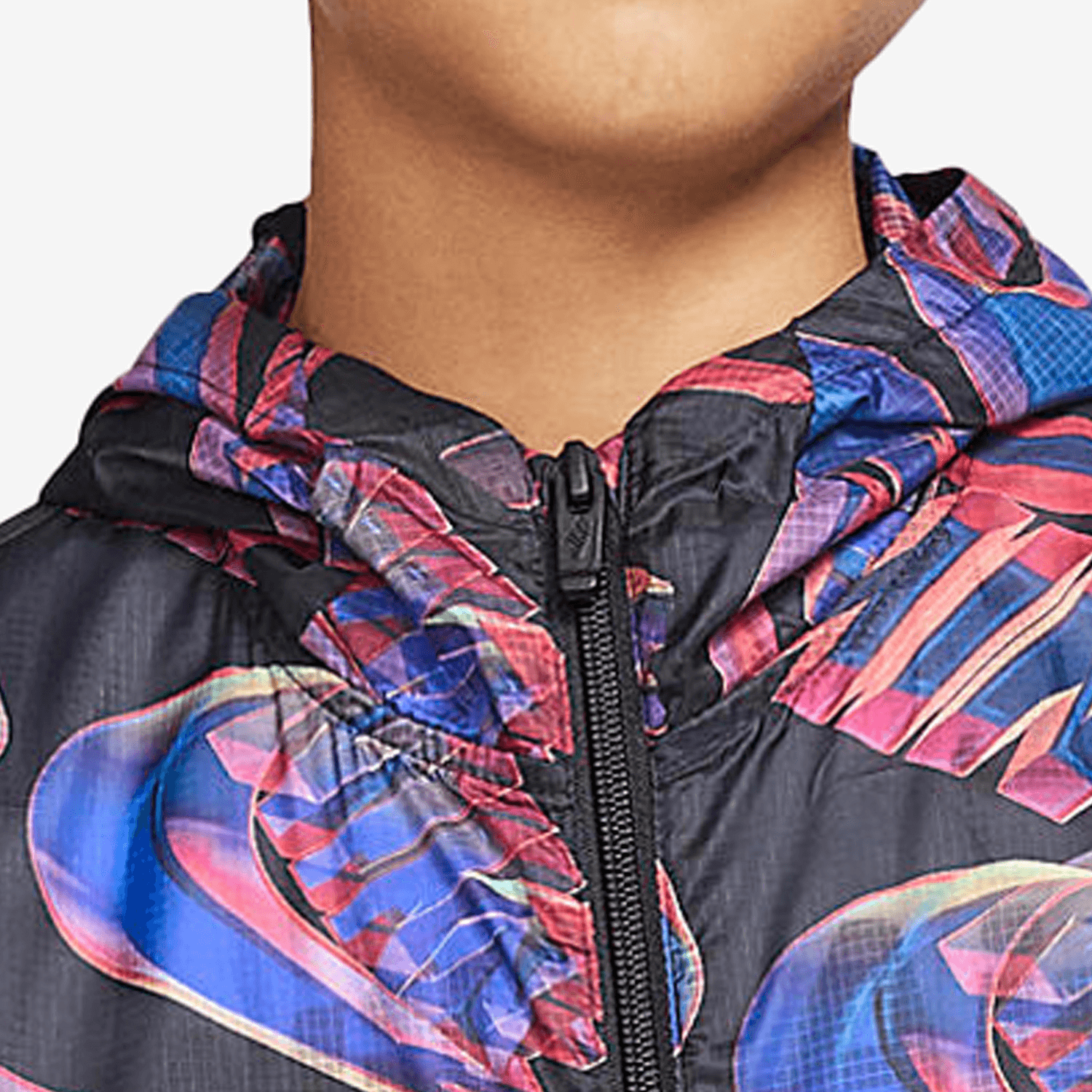 Nike Sportswear Tech Pack Windbreaker Hoodie Kids Black — фото 2