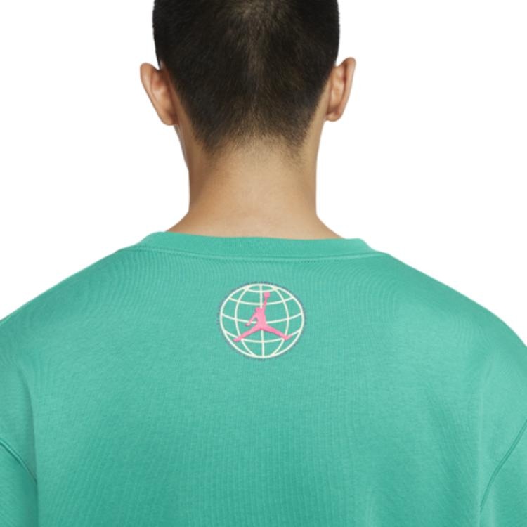 Jordan Winter Utility Crewneck Sweatshirt Green — фото 3