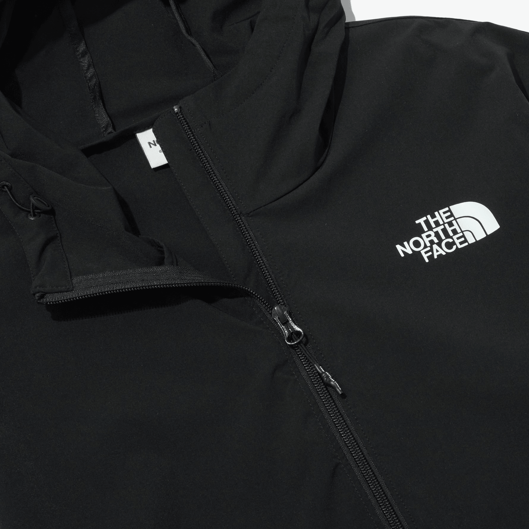 The North Face Logo Hoodie Jacket Black — фото 3