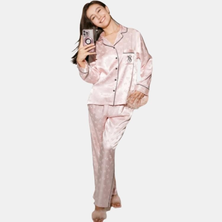 Victoria'S Secret PINK The Mix Pajama Set Pink — фото 3