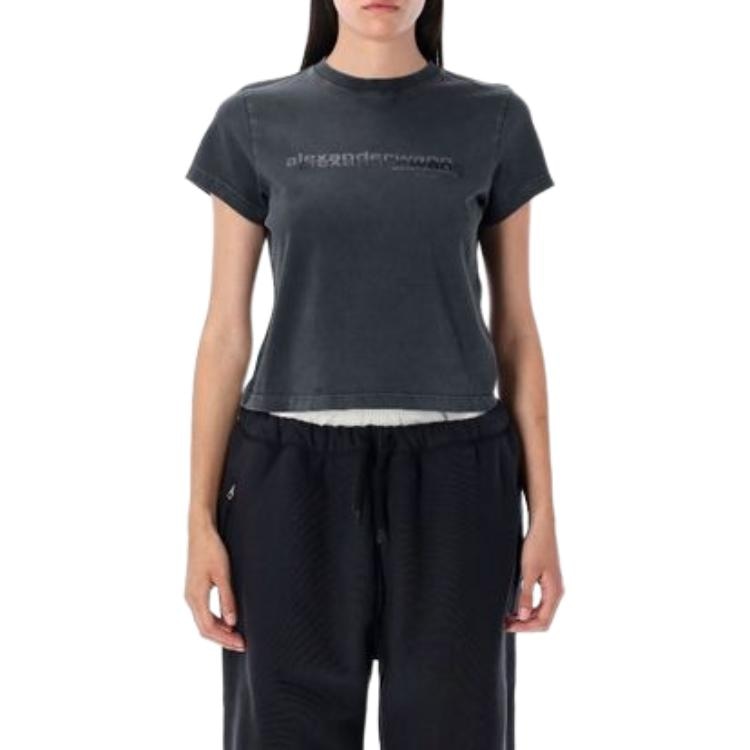 Alexander Wang SS25 Acid Wash T-Shirt — фото 5
