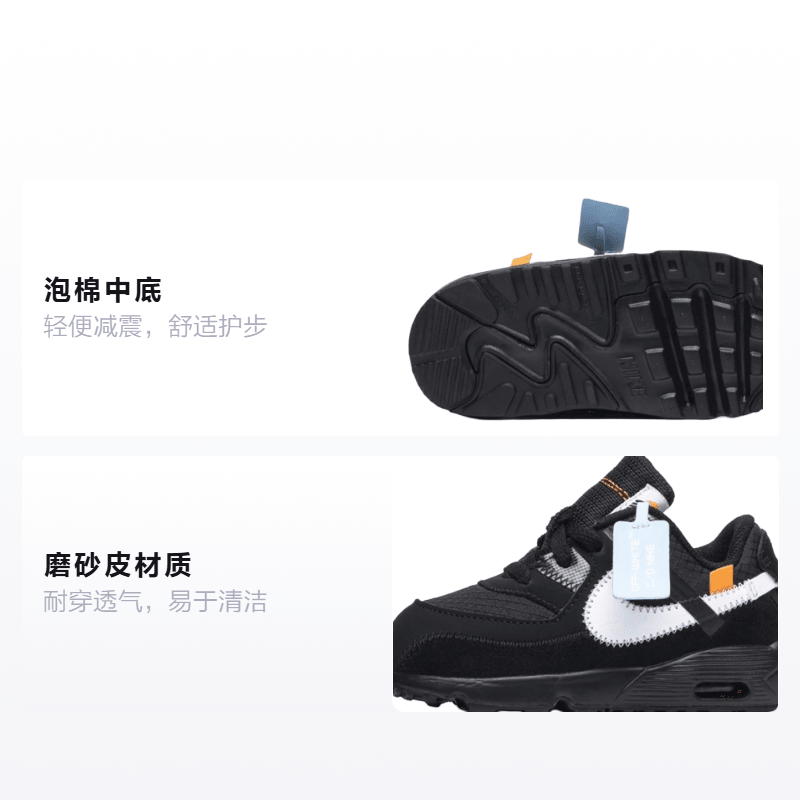 Nike OFF-WHITE x Nike Air Max 90 — фото 1