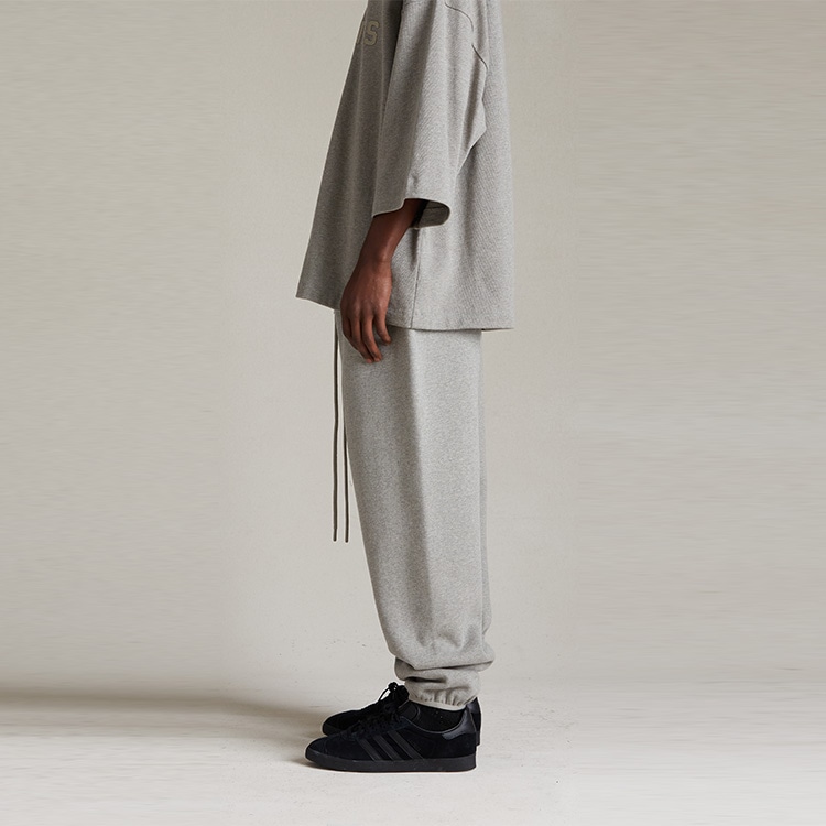 Fear Of God Essentials SS24 Sweatpants Dark Heather Oatmeal — фото 2