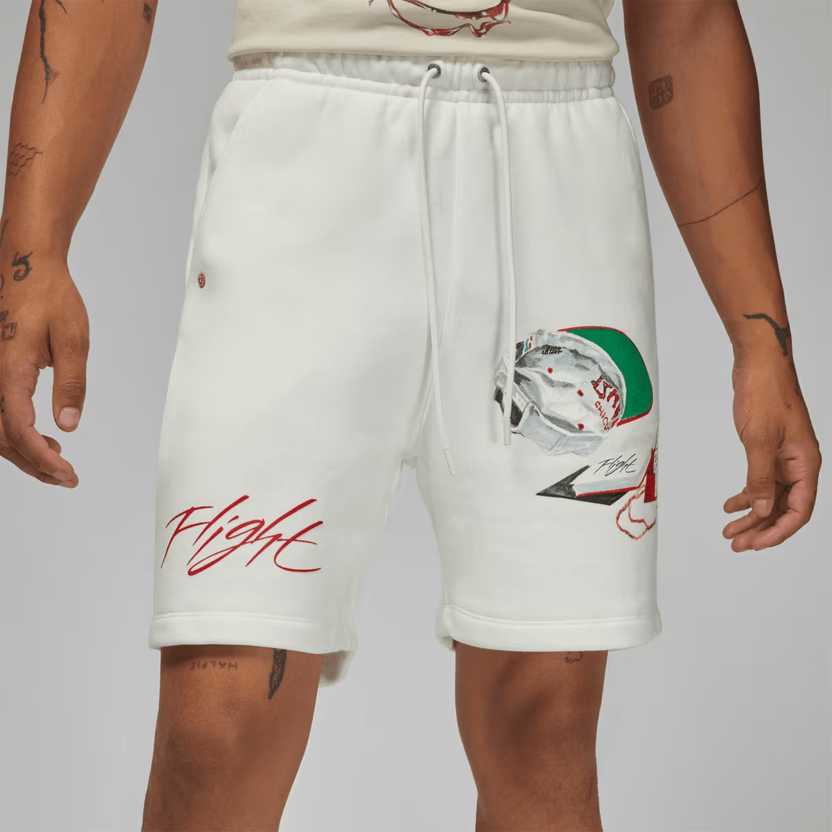 Jordan Fit White Shorts — фото 6