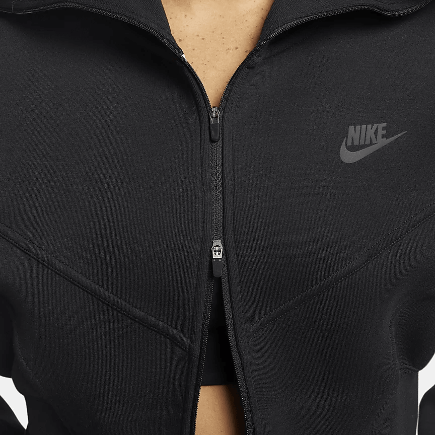 Nike Sportswear Tech Fleece Jacket Black — фото 3