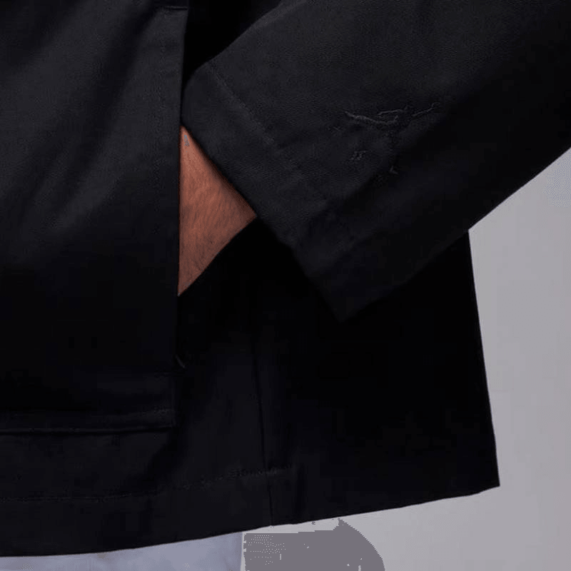 Jordan x J Balvin FW23 Coach Jacket Black — фото 3
