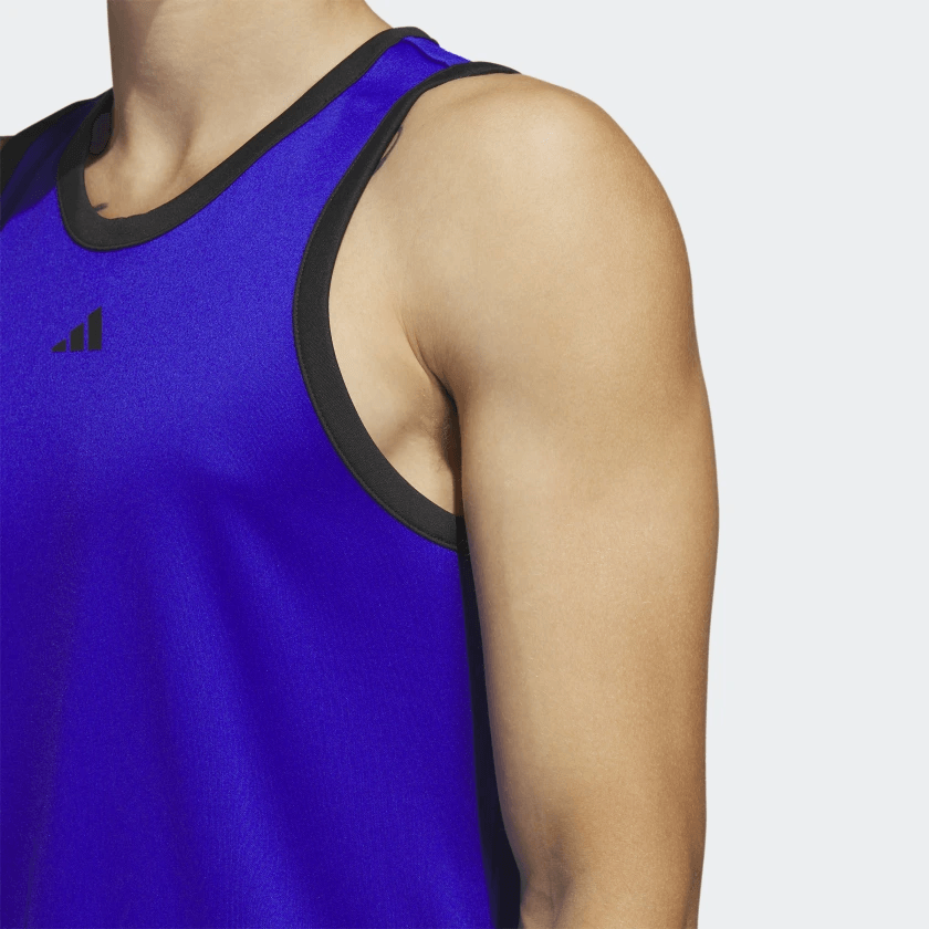 Adidas Legends Basketball 3-Stripes Tank Top Logo — фото 4