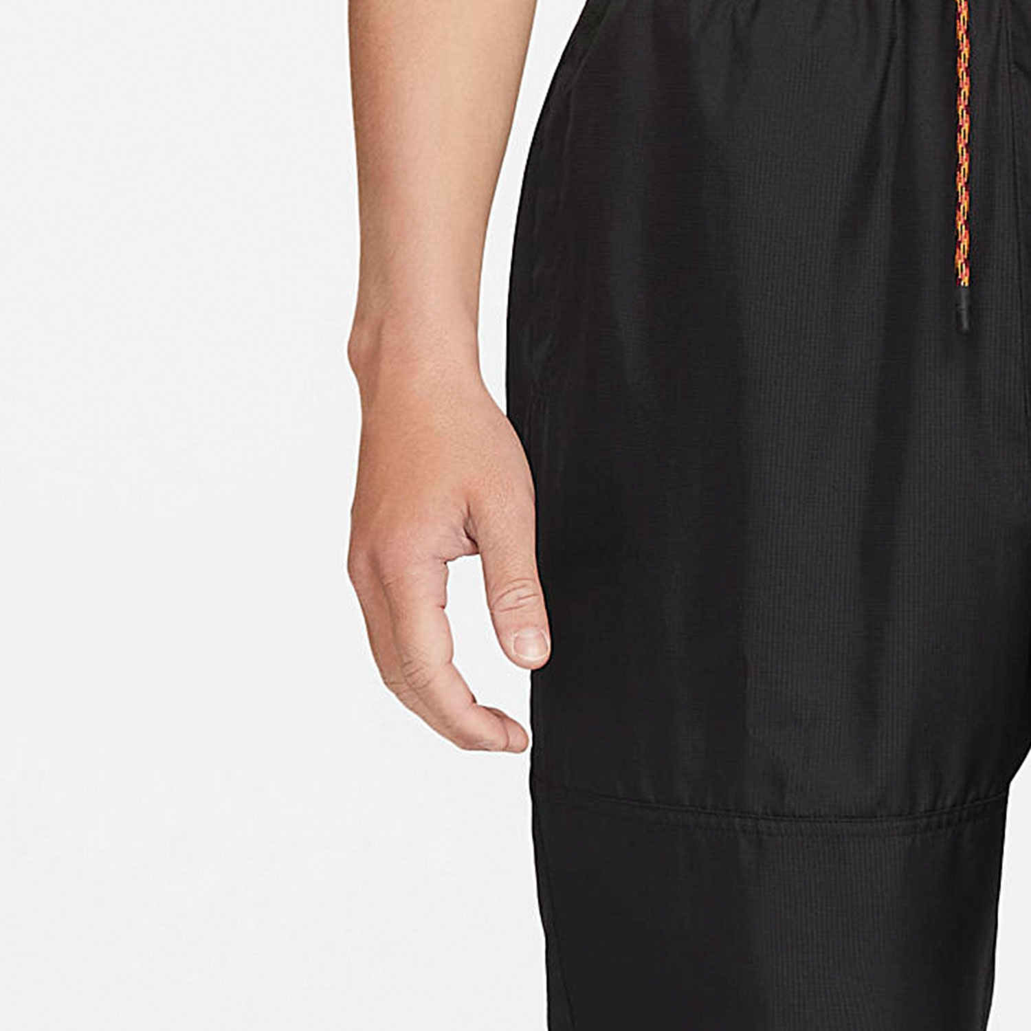 Jordan Logo Print Woven Pants Black — фото 3