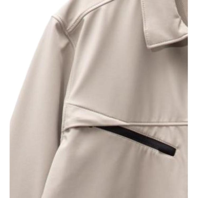 Stone Island Light Soft Shell-R Jacket Pigeon Grey — фото 4