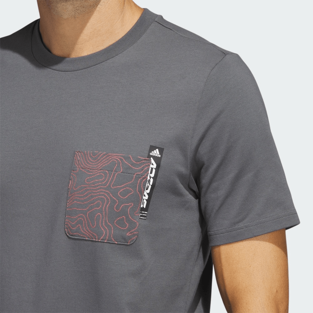 Adidas City Escape Graphic Pocket Tee T — фото 4