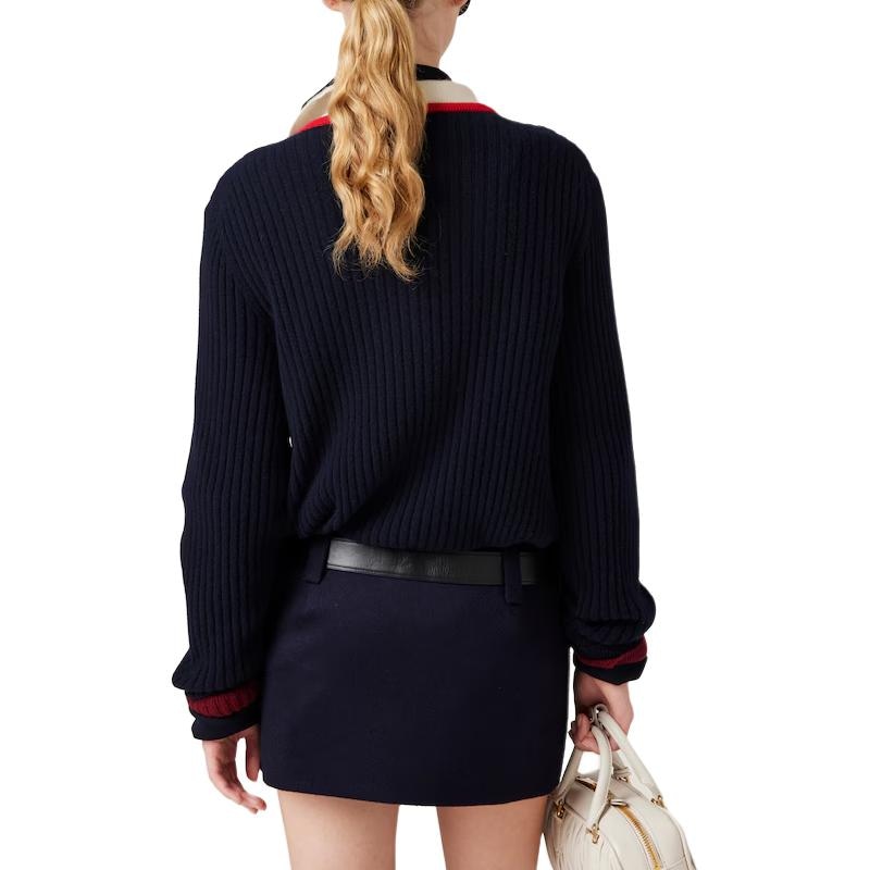 Miu Miu Velvet Texture Mini Skirt — фото 4