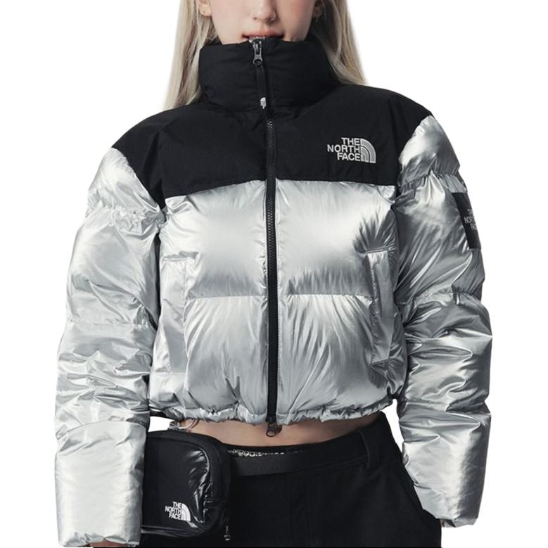 The North Face Novelty Nuptse Down Jacket Silver — фото 8