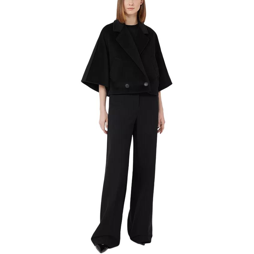 MaxMara Double-Breasted Cropped Blazer — фото 3